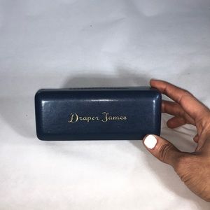 Navy Blue DRAPER JAMES Sunglasses Case